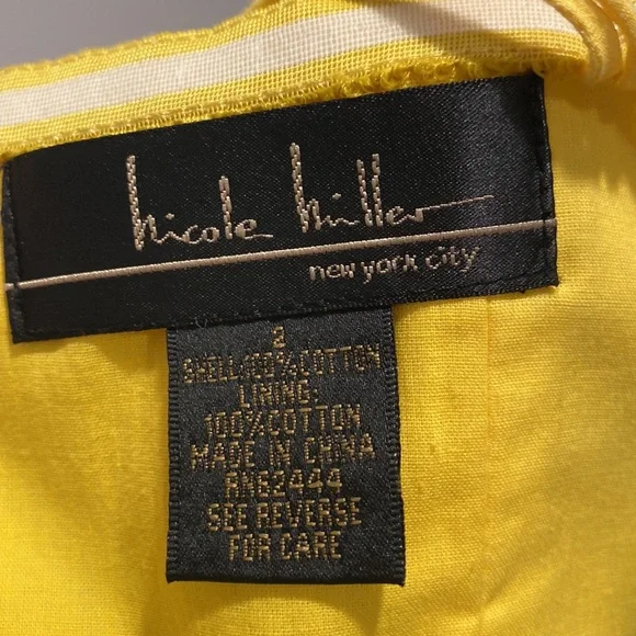 Vintage 90s Y2K NICOLE MILLER Strapless Cocktail Dress Tropical Floral Print XS - Picture 2 of 7